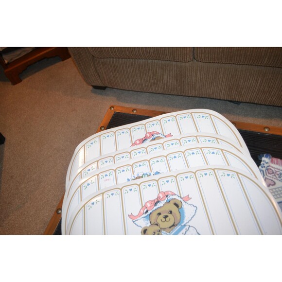 Country Cottage Beary Sweet with Hearts Table Runner & Placemats - Picture 4 of 6